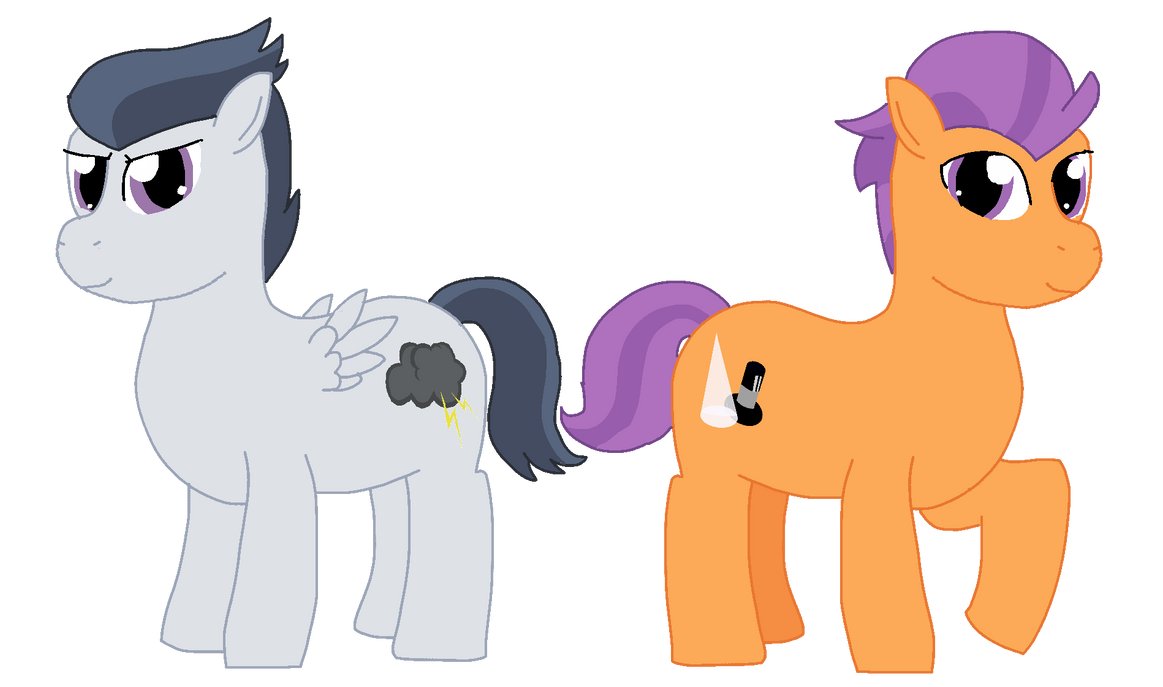 G4 Rumble and Tender Taps by MLP-HeadStrong on DeviantArt