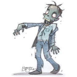 Zombie for Drawlloween