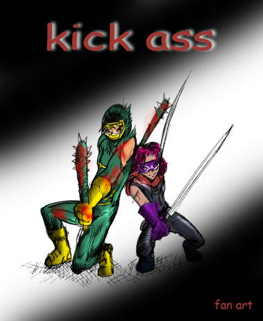 Kick Fan Deviantart Kick Ass Fan Art by kiokusanagui on DeviantArt
