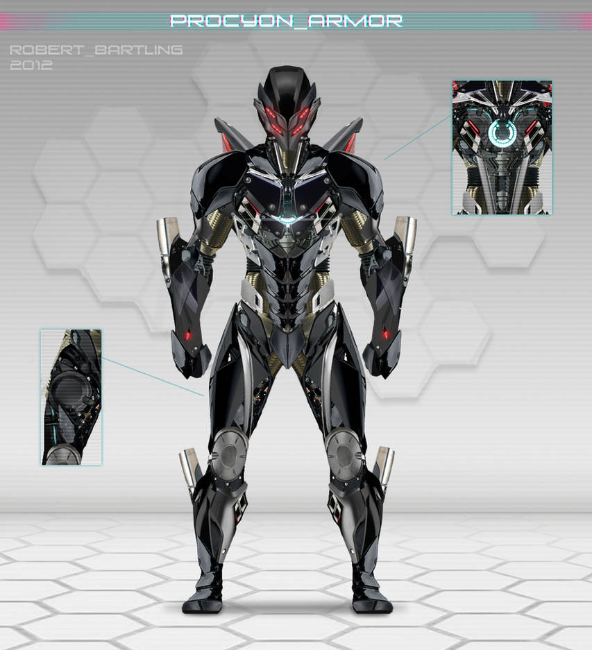 Procyon Armor by RobertDamnation on DeviantArt
