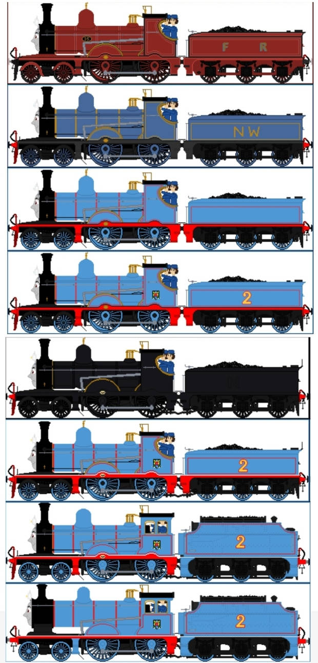 Realistic Edward the blue Engine (my version) by LNERB4Dude on DeviantArt