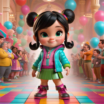 My Cartoon Heroes: Vanellope Von Schweetz – TT's Book Stuff (etc.)