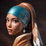 Pocahontas with the Pearl Earring