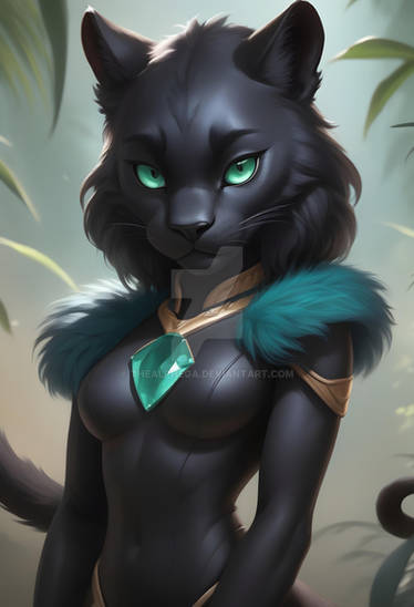 Anthro Panther Selena
