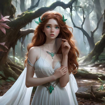 Forest Cupid Serenity of Love