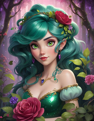 Delilah, the Enchantress of the Enchanted Forest