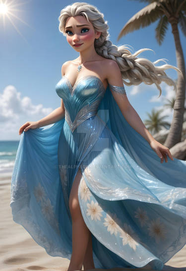 Elsa Oceanbreeze, the Tropical Ice Goddess