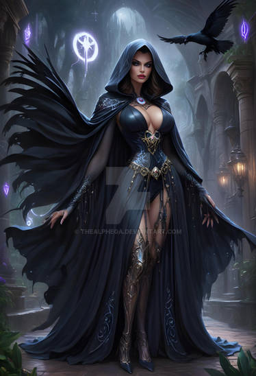 [OC ADOPT] Ravenquill, Mistress of the Arcane