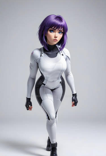 Motoko Kusanagi from Ghost in the Shell