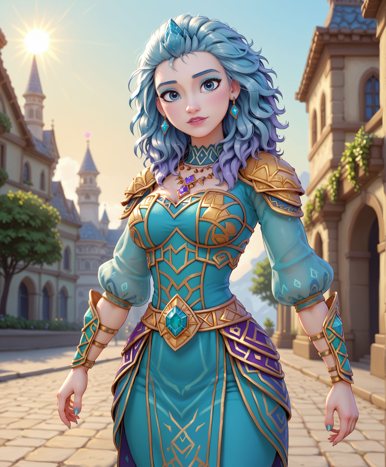 Princess Raiya 07405-Warrior Disney Princess Raya from Raya and t by TheAlphega on ...