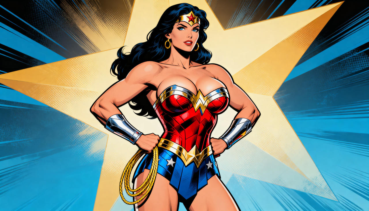 Wonder Woman is a Star