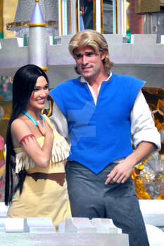 John Smith and Pocahontas