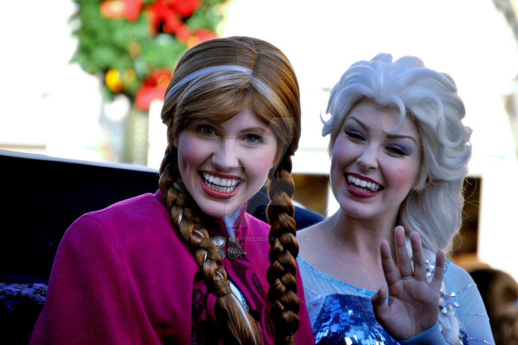 Anna and Elsa's Smiles