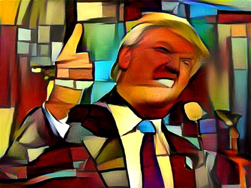 Trump Cubism