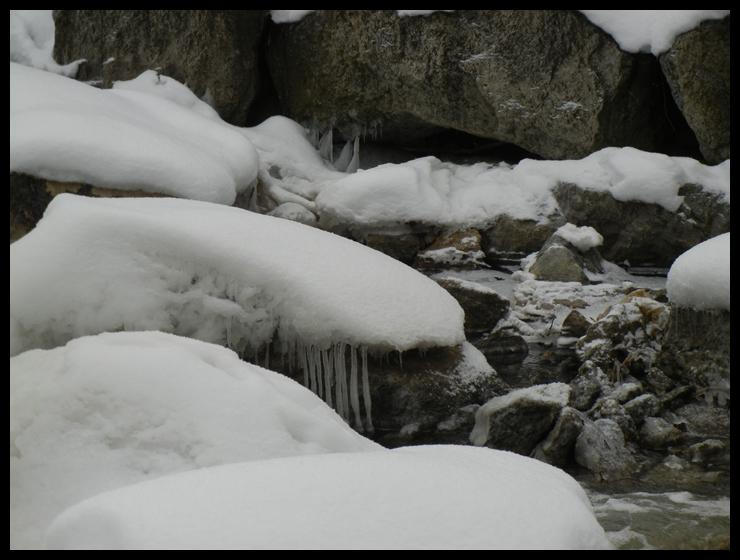 Frozen Rocks by Waterstride-Sunrise on DeviantArt
