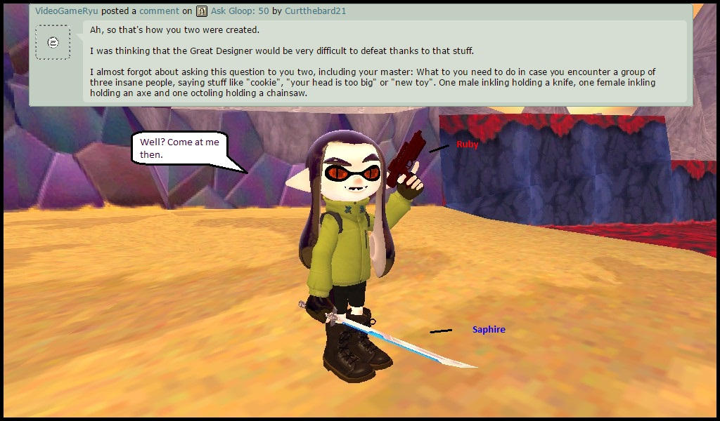 Ask Gloop: 57 by Curtthebard21 on DeviantArt