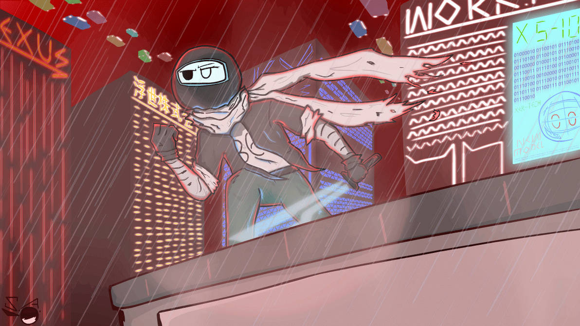 --Rooftop chase-- by SammyAshen on DeviantArt