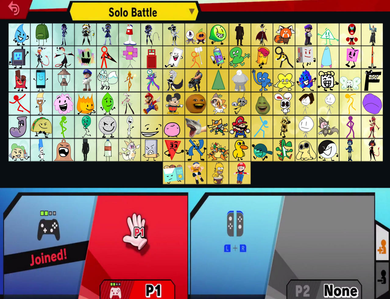 Battle Royle Objects Web Series Battle Royle: Full Main Roster by SheepBoyTheBFBFan030 on ...