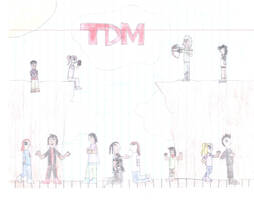 Total Drama Madness Cast! (Colored and done :3)