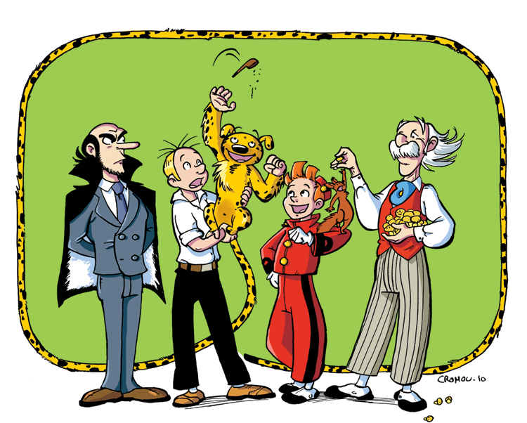 spirou and fantasio color