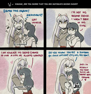 InuYasha and Kagome meme