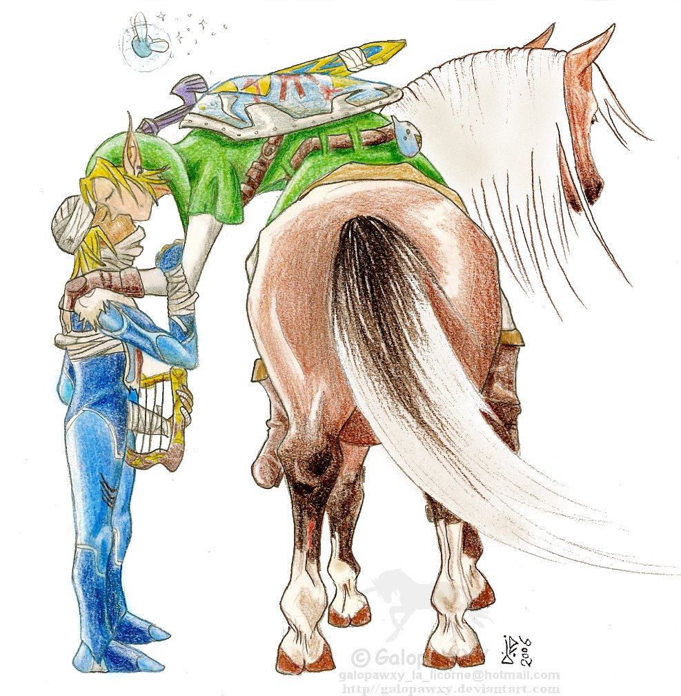 +Zelda YAOI+ Farewell COLOURED