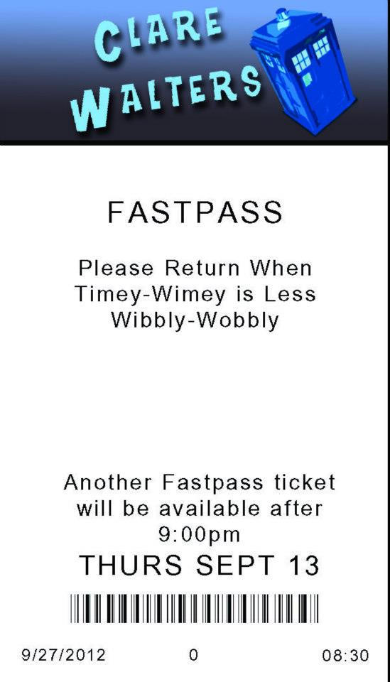 Disney FastPass 1 By Kellieabomination On DeviantArt