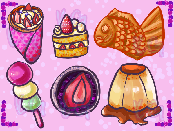 Dessert Doodles -Japan-