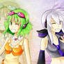 kiriban: Gumi and Haku