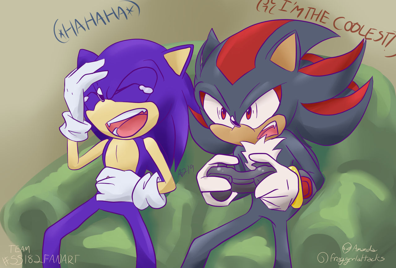 Sonic & Shadow Play Sonic Adventure Kiss! - WHAT IS THIS?!?! 