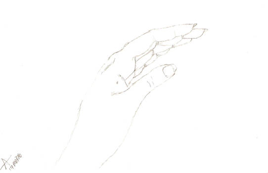 DotRSotB 1B Drawing of Left Hand #1