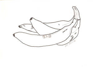 3 October 2016 sketch - Naughty Bananas