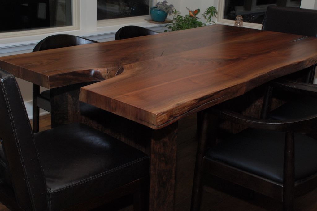 Escade Live Edge Dining Table