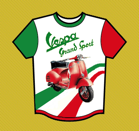 Vespa Italian T-Shirt