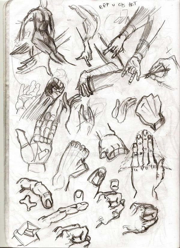 Hands 001 by AteCraft on DeviantArt