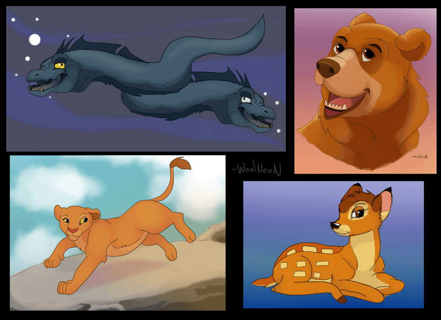 Disney art dump!