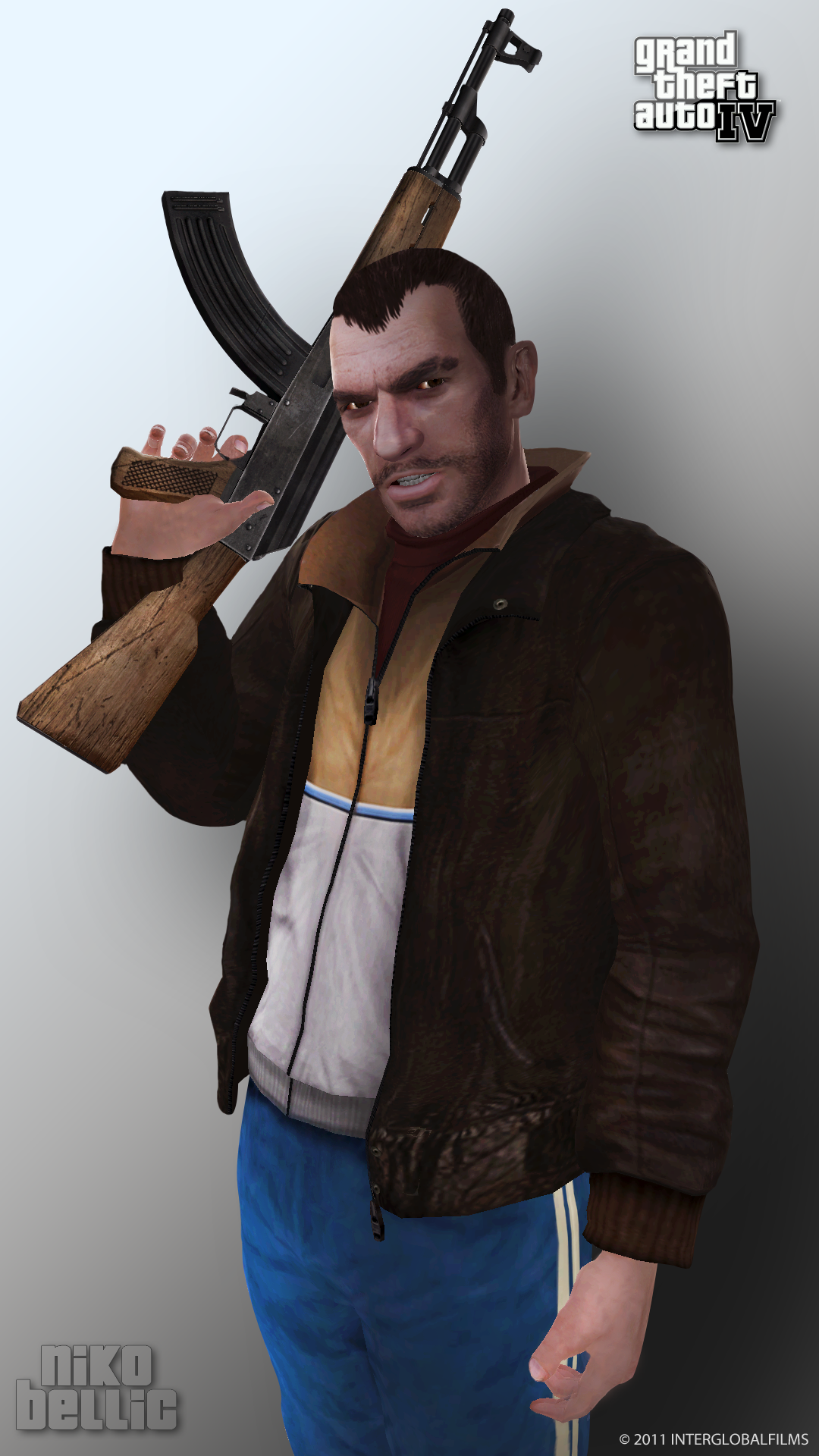 Niko Bellic Render by Kingevan210 on DeviantArt