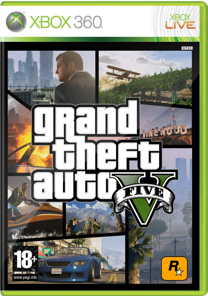 Grand Theft Auto V Xbox 360 Cover by InterGlobalFilms on DeviantArt