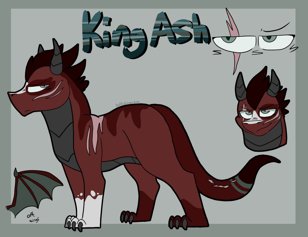 King Ash Ref 2020 by FIuffyGinger on DeviantArt