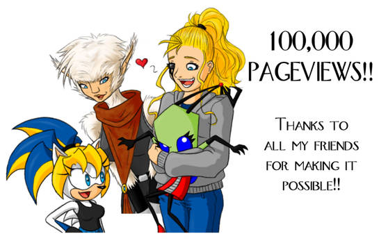 Thanks for 100k Pageviews