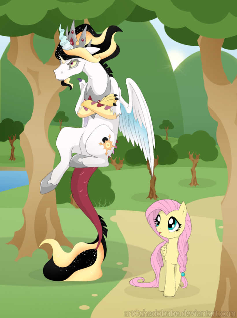 Prince Pax and Fluttershy