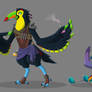 Rito OCs - Toucan and Hummingbird