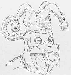 Spyro Reignited Obasi Sketch