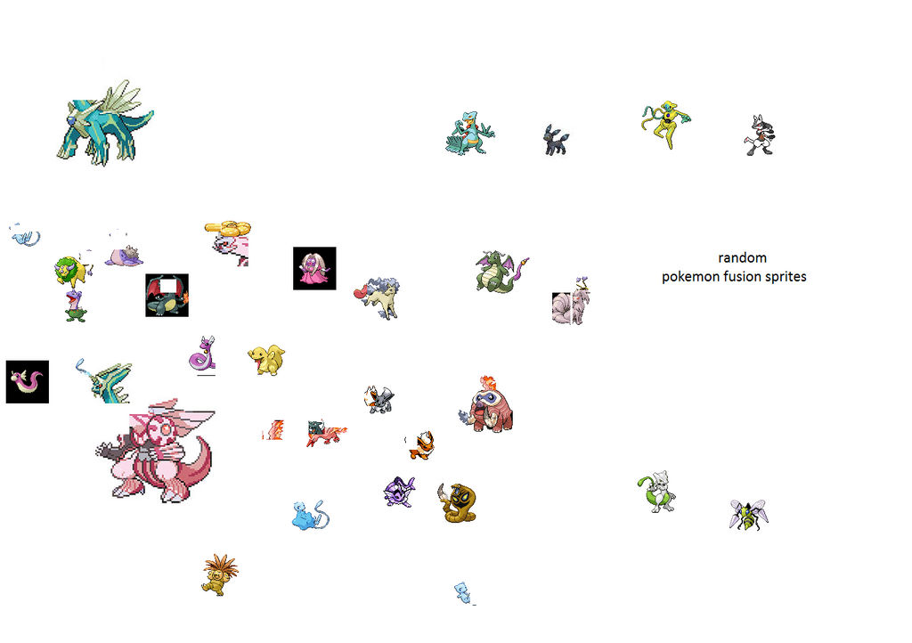 Random Pokemon Fusions second try by spirtstar6 on DeviantArt