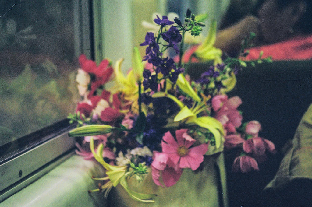 Train Flowers