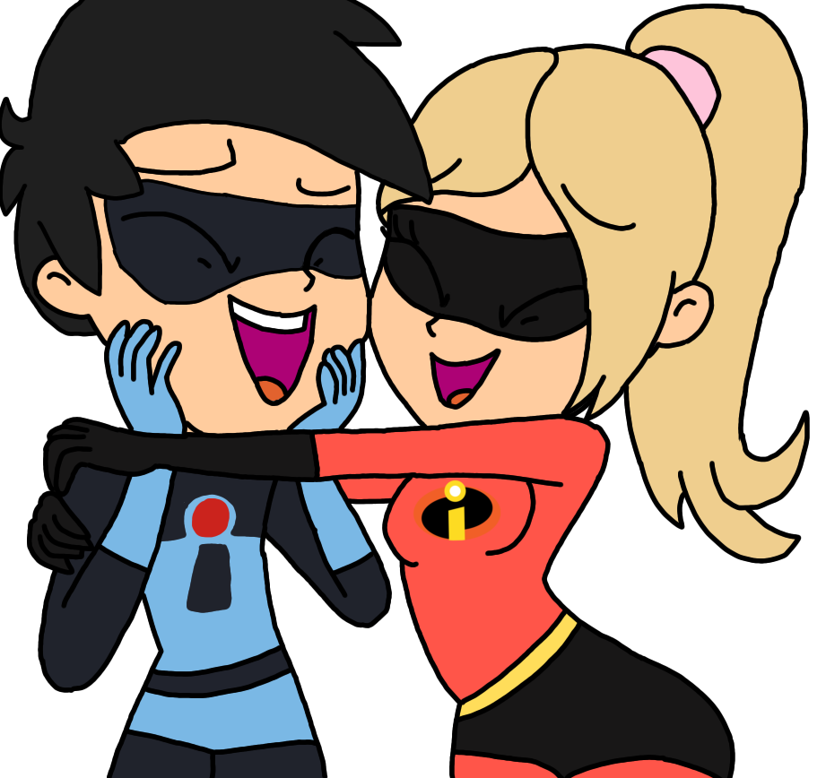 The Incredibles couple- Human gabo and Courtney by theartdragon27 on ...