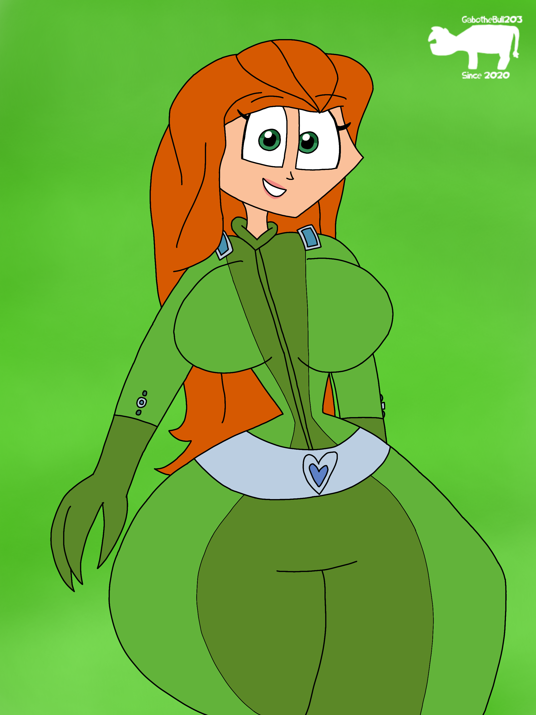 Sam Simpsons Deviantart Sam Simpson In My Art Style by GabotheBull203 on DeviantArt