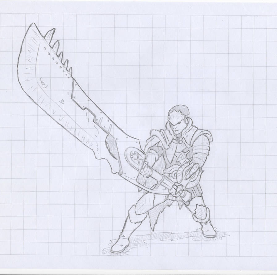 Greatsword Rangers Deviantart MHW Greatsword by Duv1995 on DeviantArt