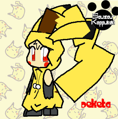 False Pikachu Imitation Pikachu by RainbowFilled on DeviantArt