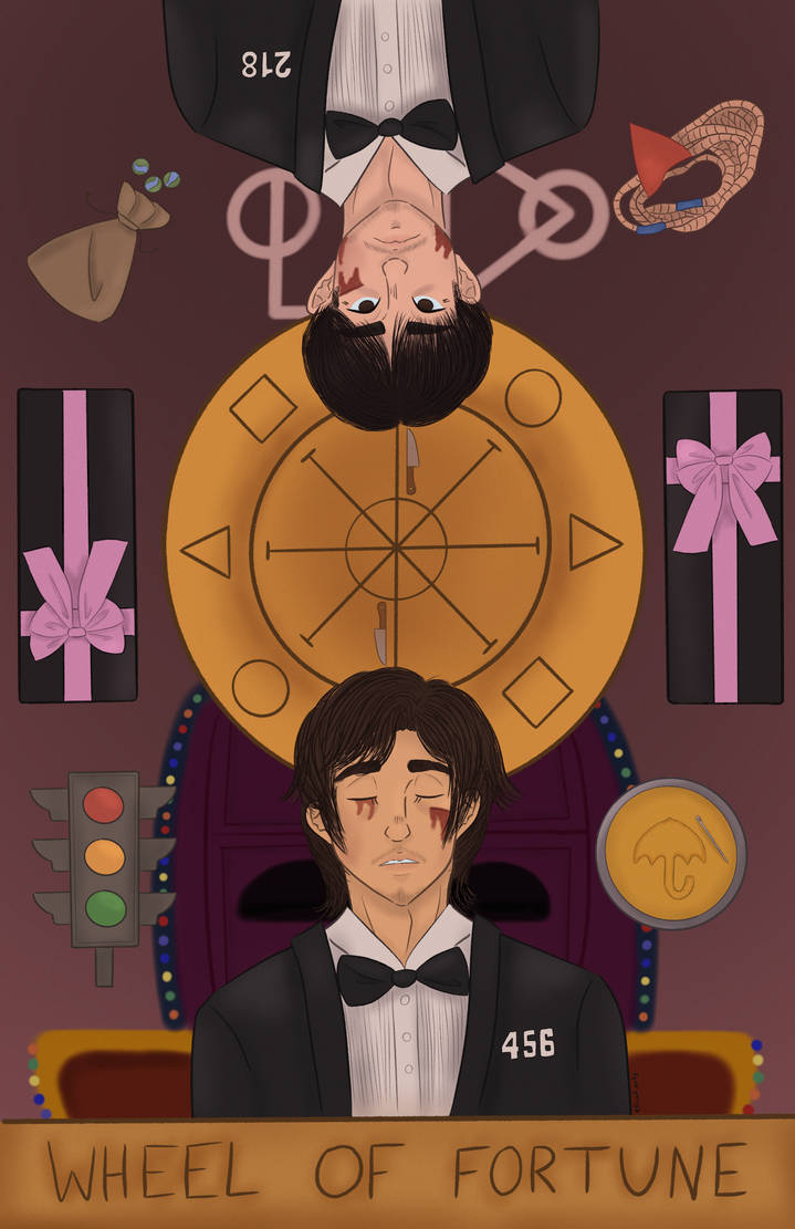 Squid Game Tarot Card by ellioatarts on DeviantArt Squid Game Tarot Card by ellioatarts on DeviantArt